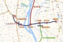 南昌市绕城高速公路南外环建设项目办公室获悉，南昌市南外环高速公路(迎宾大道以西段)于9月26日10时通车