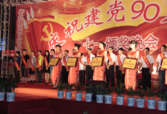 庆祝建党九十周年暨创先争优授牌“七一”颁奖晚会