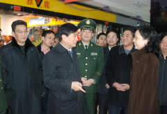 洪礼和副省长来我司检查节前消防安全