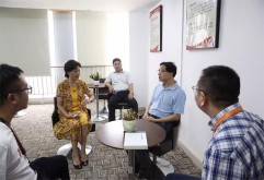 7月4日，南昌市人大副主任、市总工会党组书记、主席李福如，市总党组副书记、常务副主席李林一行莅临集团就贯彻落实江西省工会第十四次代表大会精神