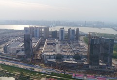 洪大科技物流园2#、3#、4#仓库水稳、混凝土垫层、混凝土地坪、耐磨地坪全部完成；2#、4#仓库砌体、内外粉刷全部完成。