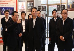 12月19日上午，集团董事长刘如强，集团常务副总经理陈立群及集团公司相关领导在集团本部接待了前来参观考察的中建八局上海公司董事长王文元、副总经理曹静、江西区域总经理秦伟等一行。