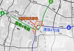 据悉，远期地铁6号线还会在新洪城大市场站、东新站与4号线交汇换乘！