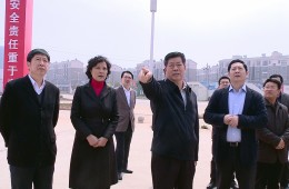 江西省统战部部长蔡小明一行视察指导新洪城大市场