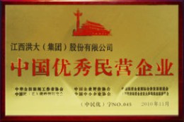 2010年中国优秀民营企业