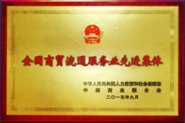 2015年全国商贸流通服务业先进集体