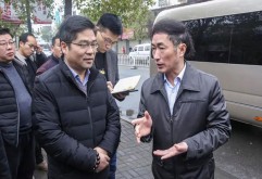 农历鼠年春节前夕,1月22日上午,西湖区委书记梅茂发,西湖区委常委、区政府常务副区长邓云生,区政府副区长兰杨丽及区相关职能部门等领导一行