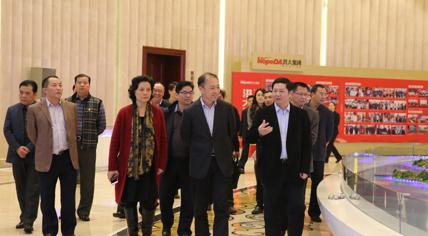 江西省地矿局局长苗壮一行莅临我司参观考察 签署战略合作协议