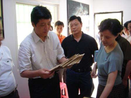 市委常委、组织部部长杨人平到我司调研非公党建工作