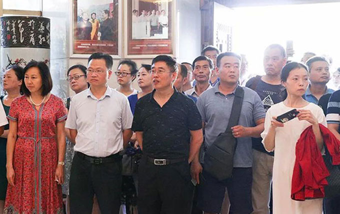 党建交流|市商务局组织基层党组织书记一行参观考察我司党建工作