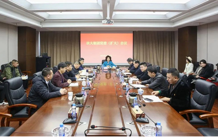 洪大集团召开党委（扩大）会议